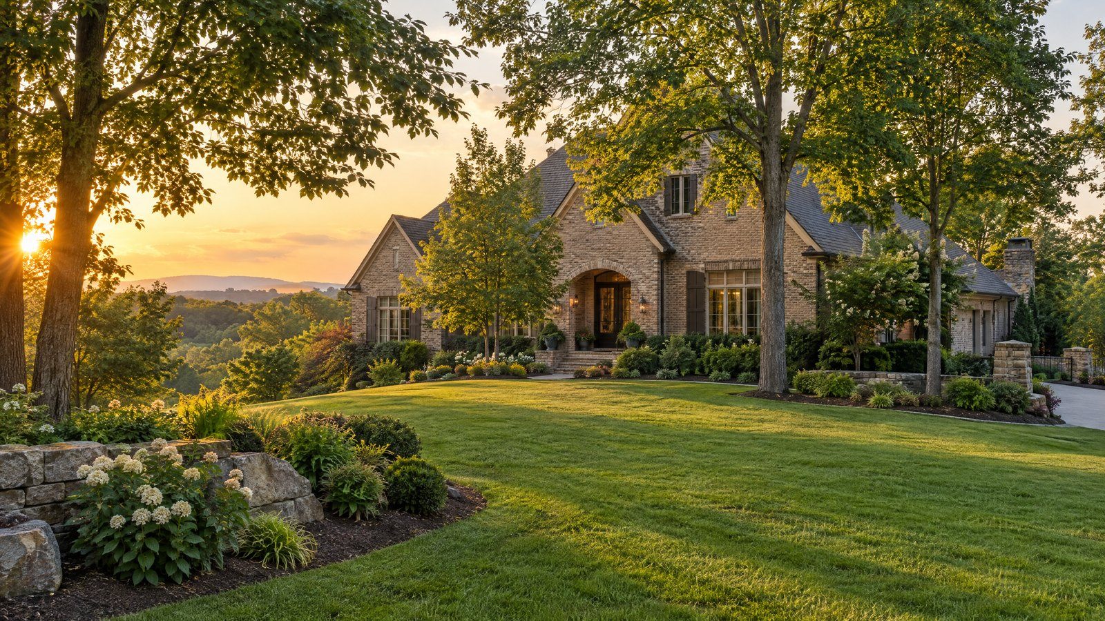 Landscaping in Brentwood, Tennessee