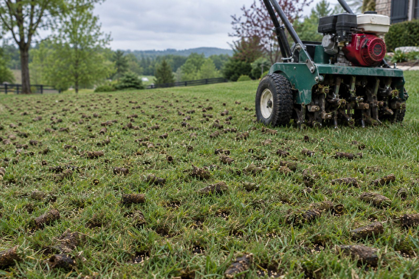 Lawn Aeration & Overseeding in Middle Tennessee