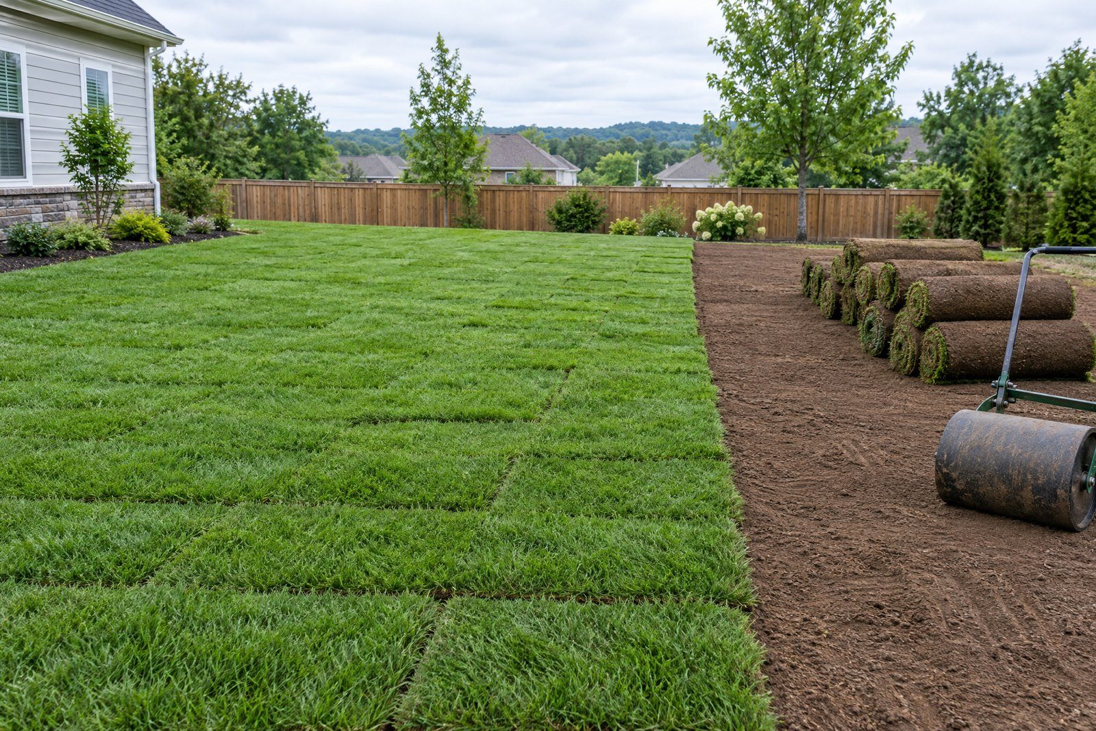 Sod & Plant Installation in Middle Tennessee by ABM Landscaping